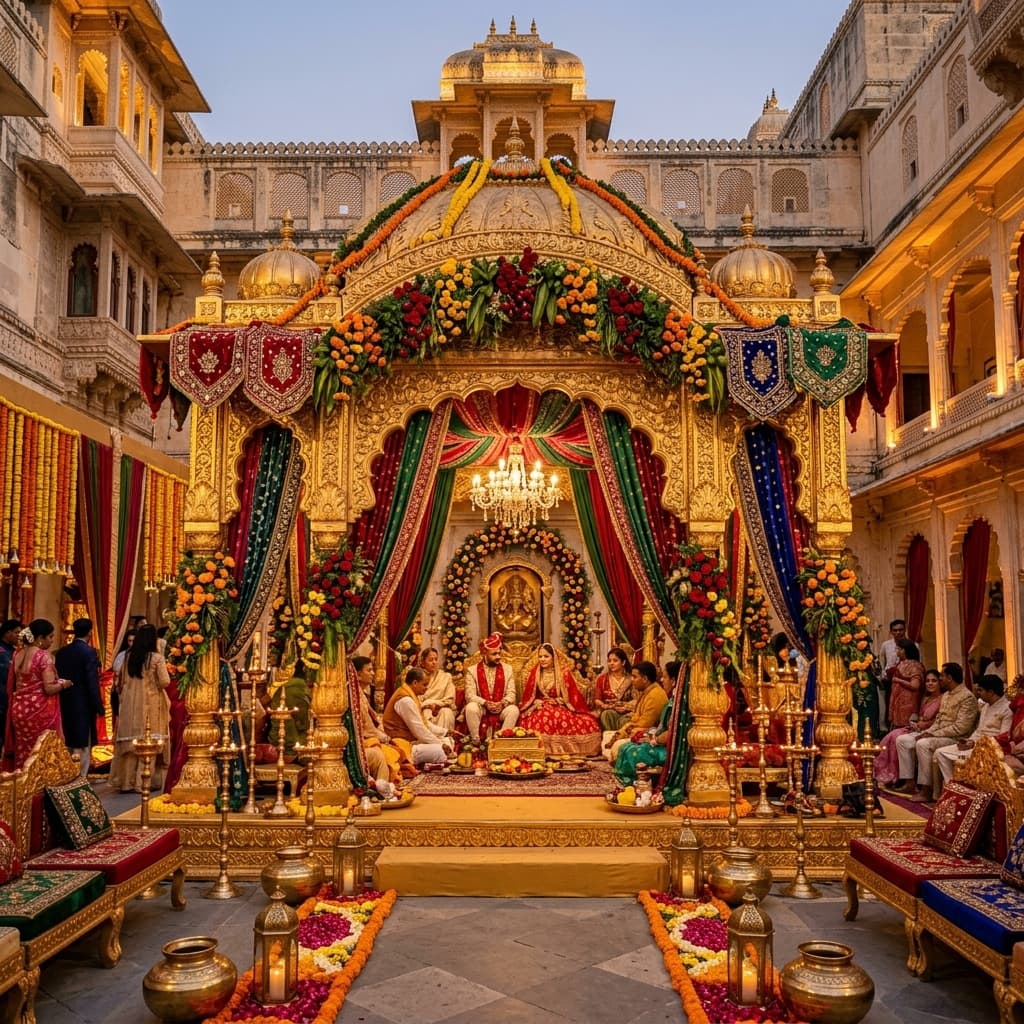 Luxury event decoration by Phoolkari Decor Studio